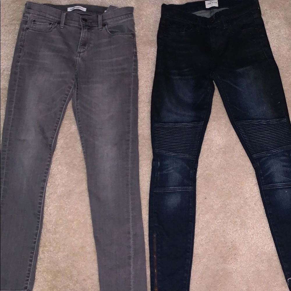 Jeans can be sold separate or together
